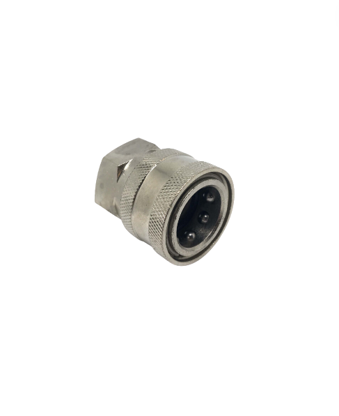 High Pressure Quick Release Coupling 3/8" BSP Female Thread