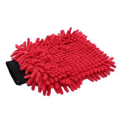 Rasta Microfiber Wash Mitt (Red)