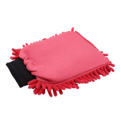 Rasta Microfiber Wash Mitt (Red)