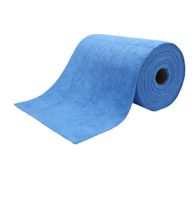 Tricot 75 Piece Blue Microfiber Roll 200gsm